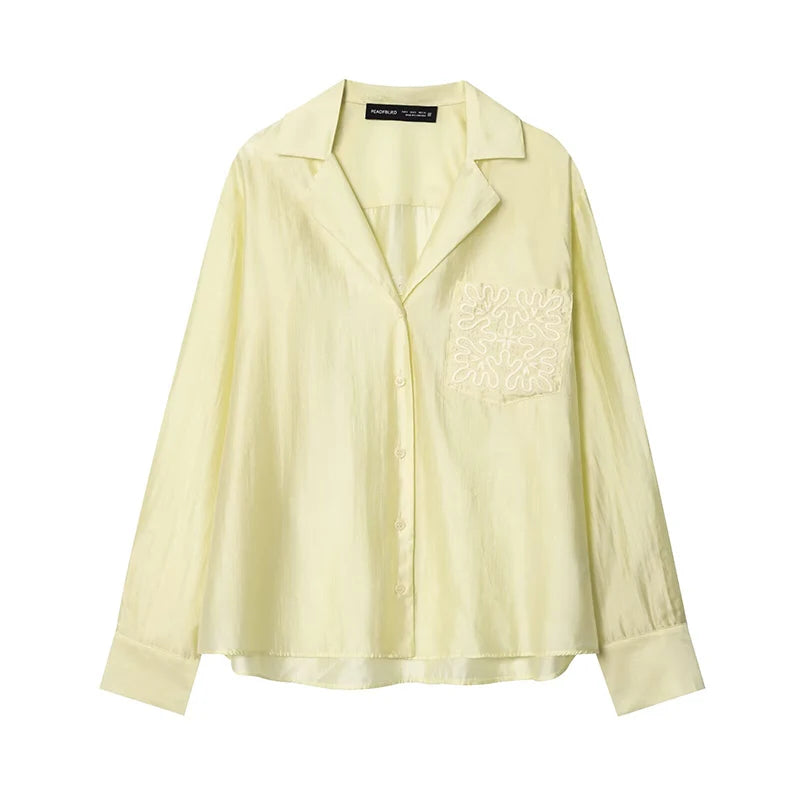 Women's Autumn Shirts Fashion Loose Elegant Office Shirts