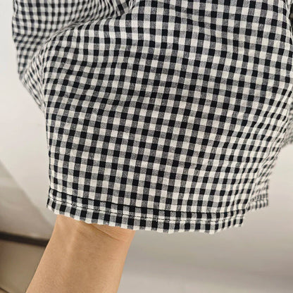 Women's Korean Style Cotton Summer Shirt