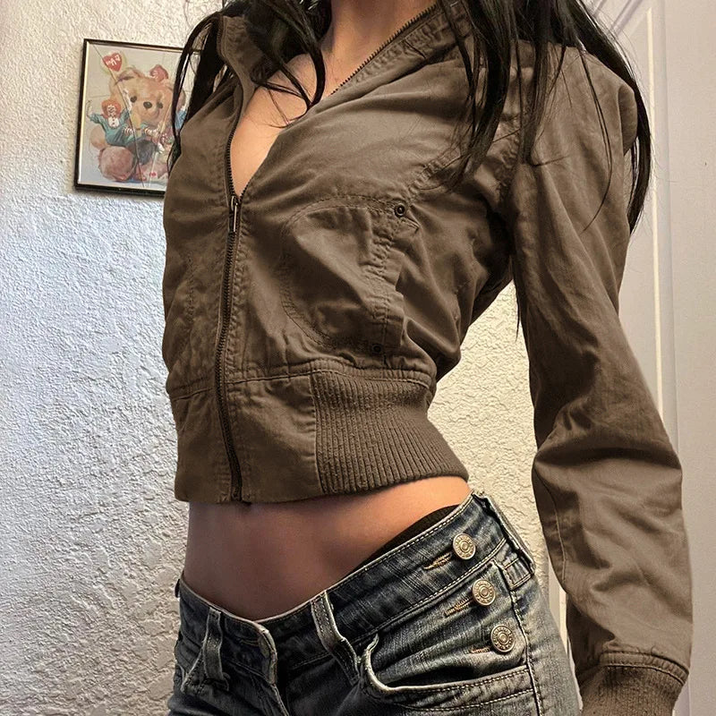 Vintage Cropped Jackets for Women