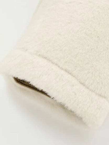 Thick Warm Faux Fur Jacket for Women